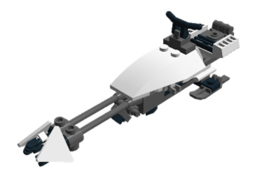 Transporte Lego 4483 – Speeder