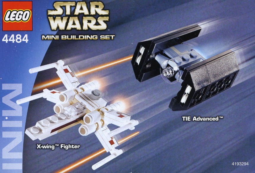 4484 – X-Wing Fighter & TIE Advanced