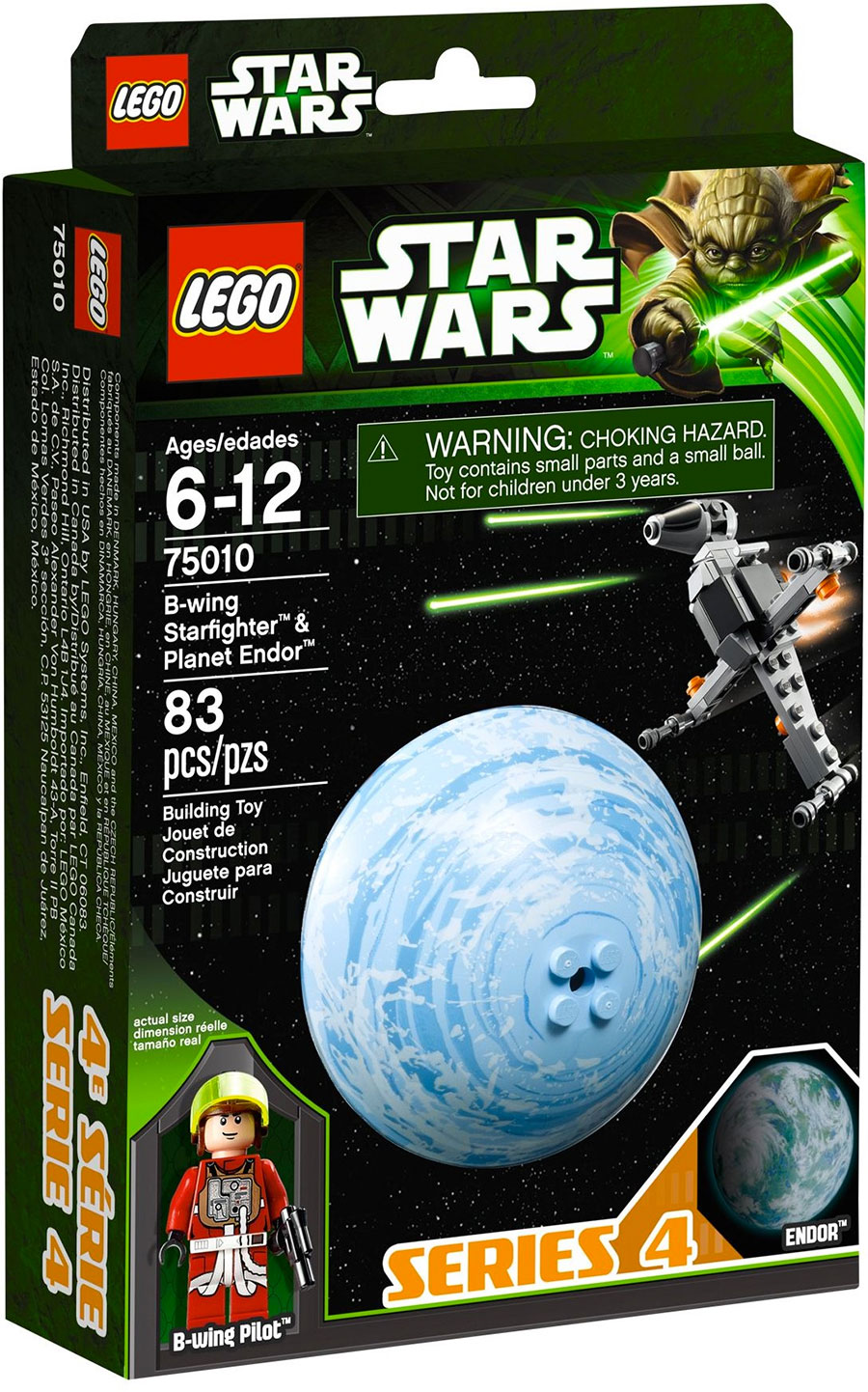 75010 – B-Wing Starfighter & Planet Endor