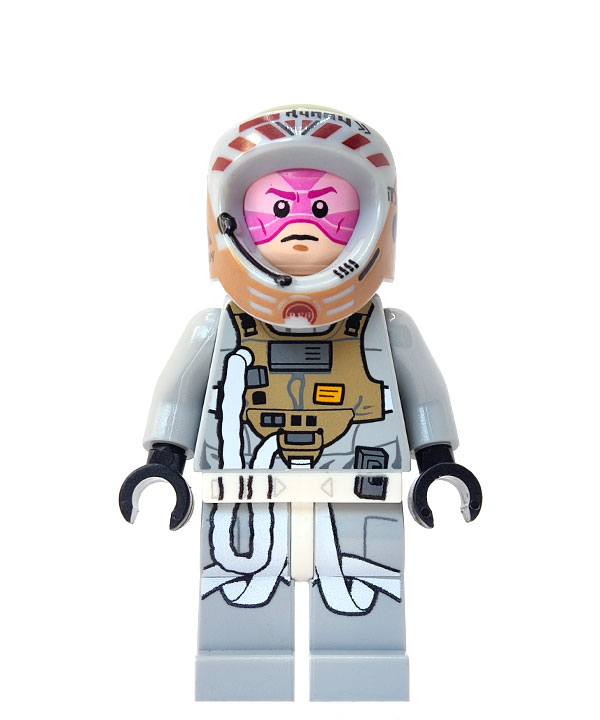 Figura Lego 75050 – Piloto del Escuadrón Gris