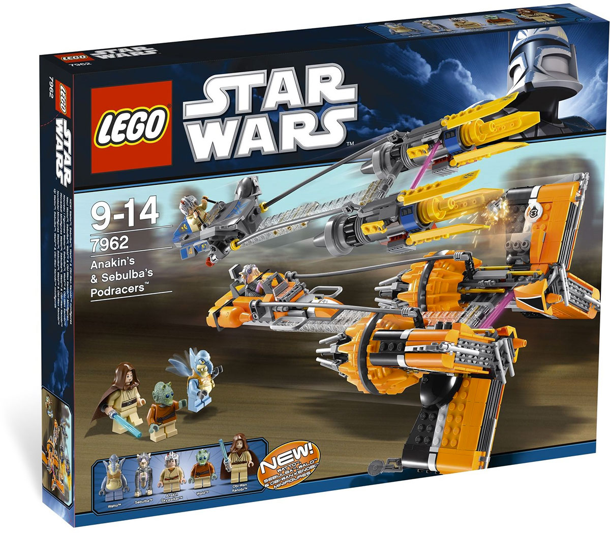 7962 – Anakin Skywalker and Sebulba’s Podracers
