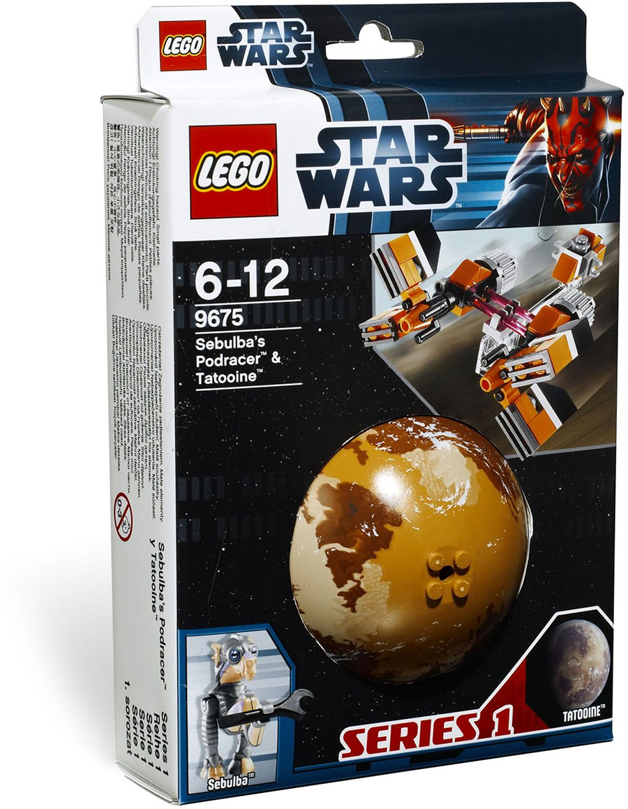 9675 – Sebulba’s Podracer & Tatooine