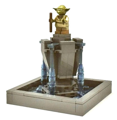 Escenario Lego 6471930 – Fuente de Yoda