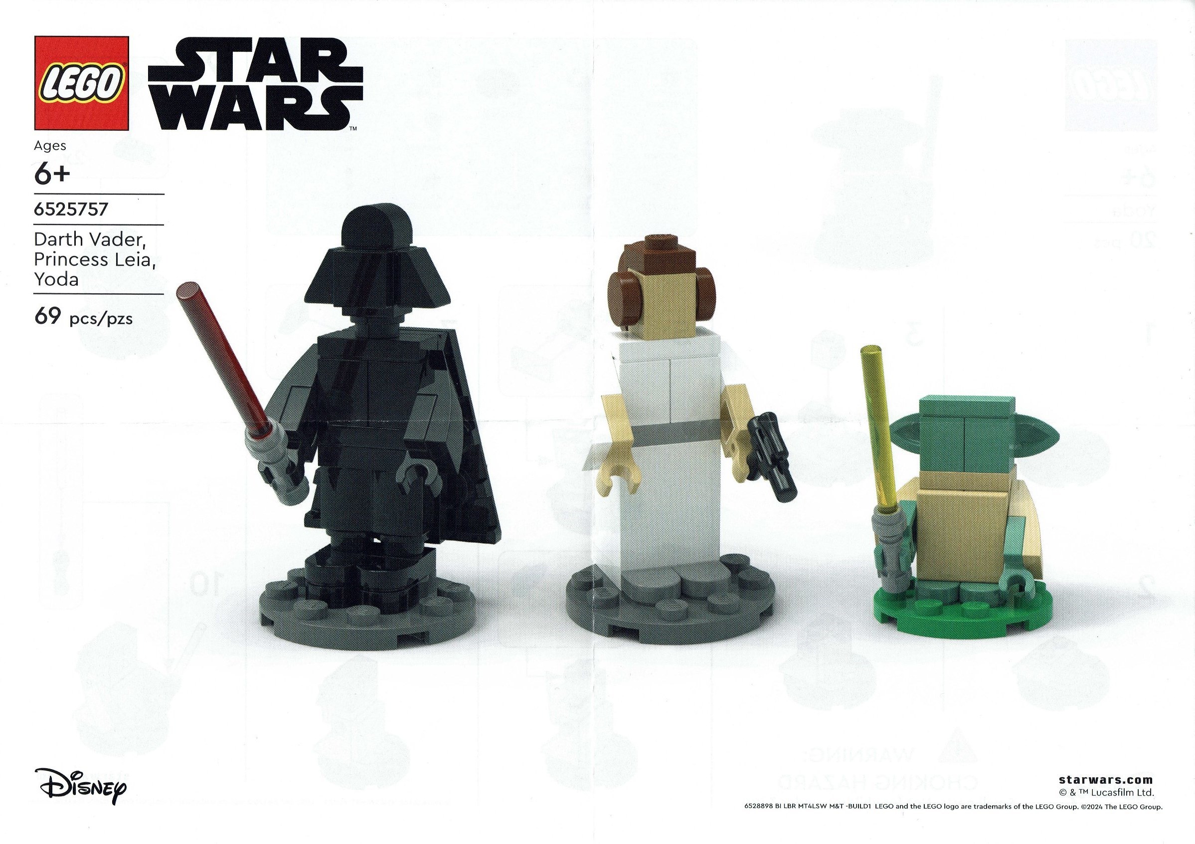 6525757 – Darth Vader, Princess Leia, Yoda