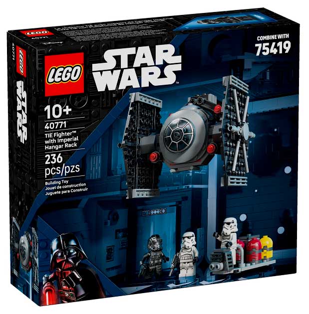 40771 – TIE Fighter with Imperial Hangar Rack