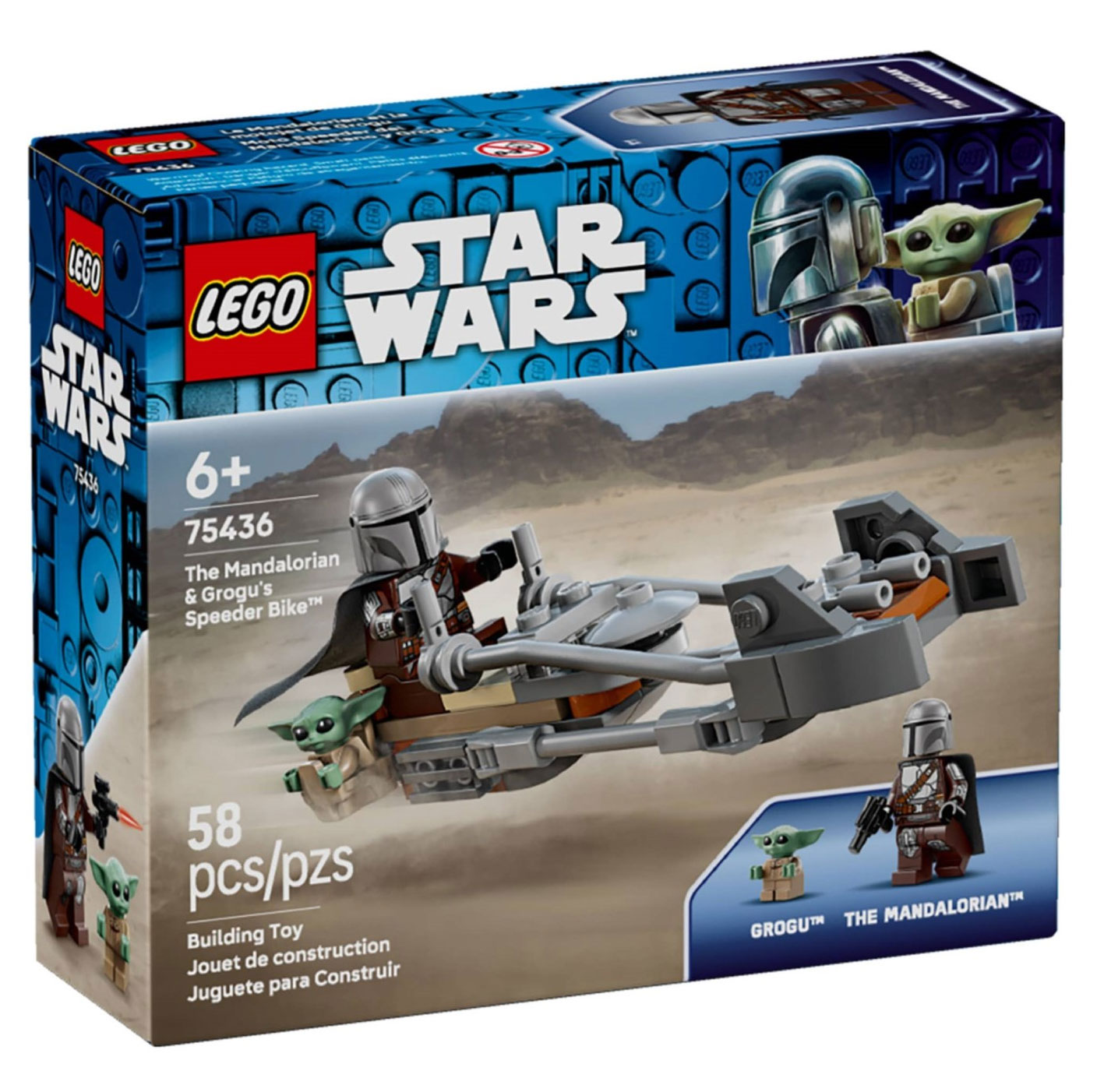 75436 – The Mandalorian & Grogu’s Speeder Bike