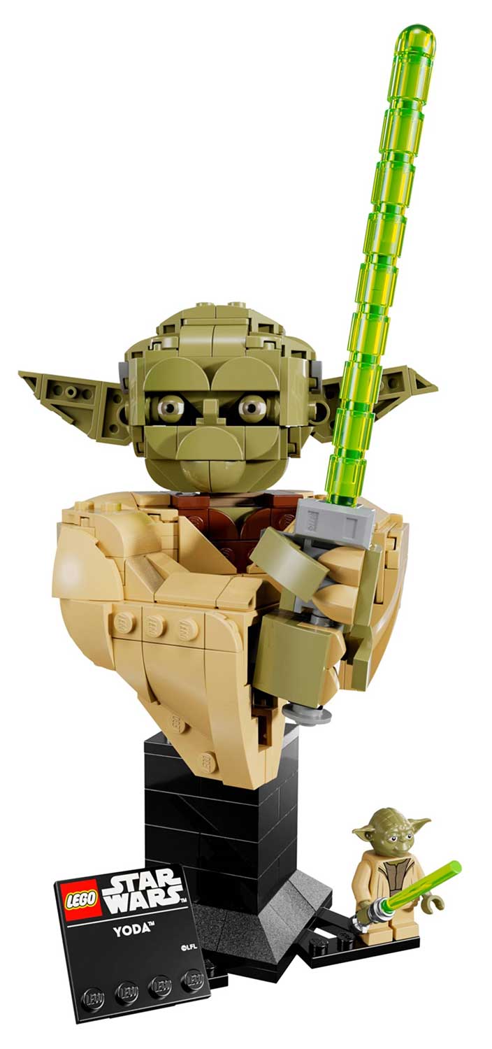 Figura Lego 75438 – Busto de Yoda